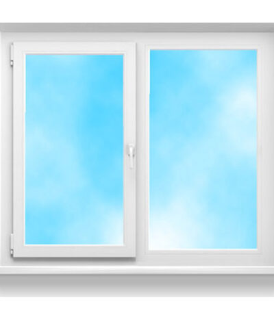 Окно с 2-мя створками